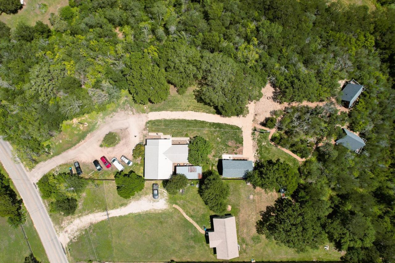 The Maverick: A-Frame W/ Hammock And Tree Top View New Braunfels Exterior foto