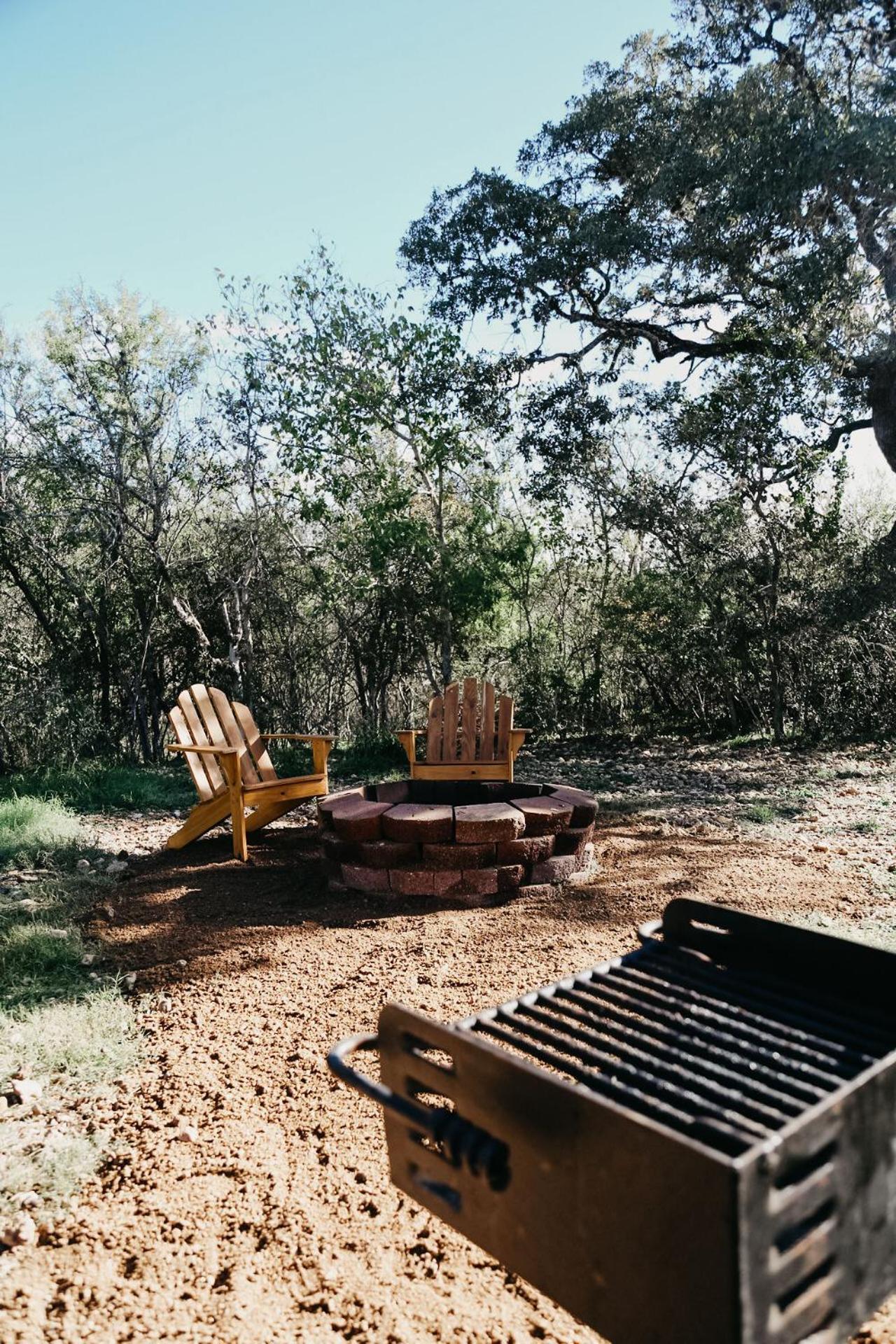 The Maverick: A-Frame W/ Hammock And Tree Top View New Braunfels Exterior foto